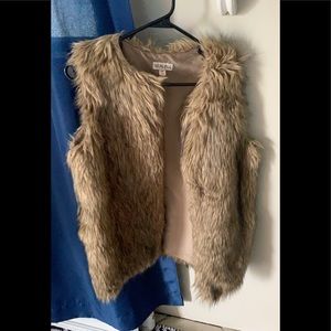 Brown Fur Vest